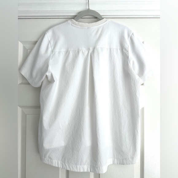 Athleta White Oversized Gallery Tee - Picture 2 of 10